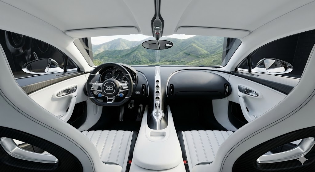 ブガッティ シロン 内装